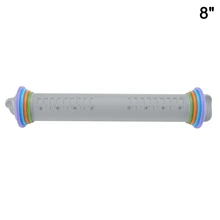 Многофункциональные шпильки для помадки, пирога, печенья, Толстая Регулируемая силиконовая Скалка, инструменты для выпечки TN88