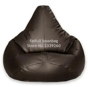 

Cover only No Filler - dark coffee waterproof bean bag sofa seat