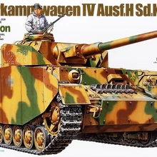 1:35 масштабная модель танка немецкая PZ. kpfw. IV Ausf. H(ранняя версия) Военная коллекция танков DIY Tamiya 35209