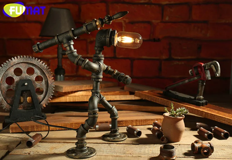 Water Pipe Table Lamps 14