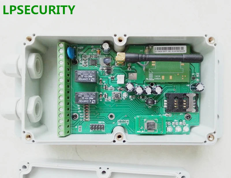 LPSECURITY дистанционный переключатель gsm плата для швейной машины модуль контроллера блок для контроля уровня масла и воды бак с датчиком