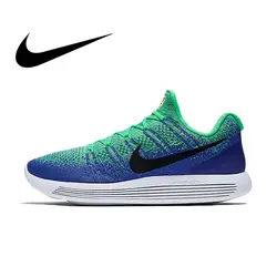 Оригинальные Nike Оригинальные кроссовки LUNAREPIC низкие FLYKNIT 2 мужские кроссовки низкие, чтобы помочь подушки дышащие спортивные туфли 863779-301