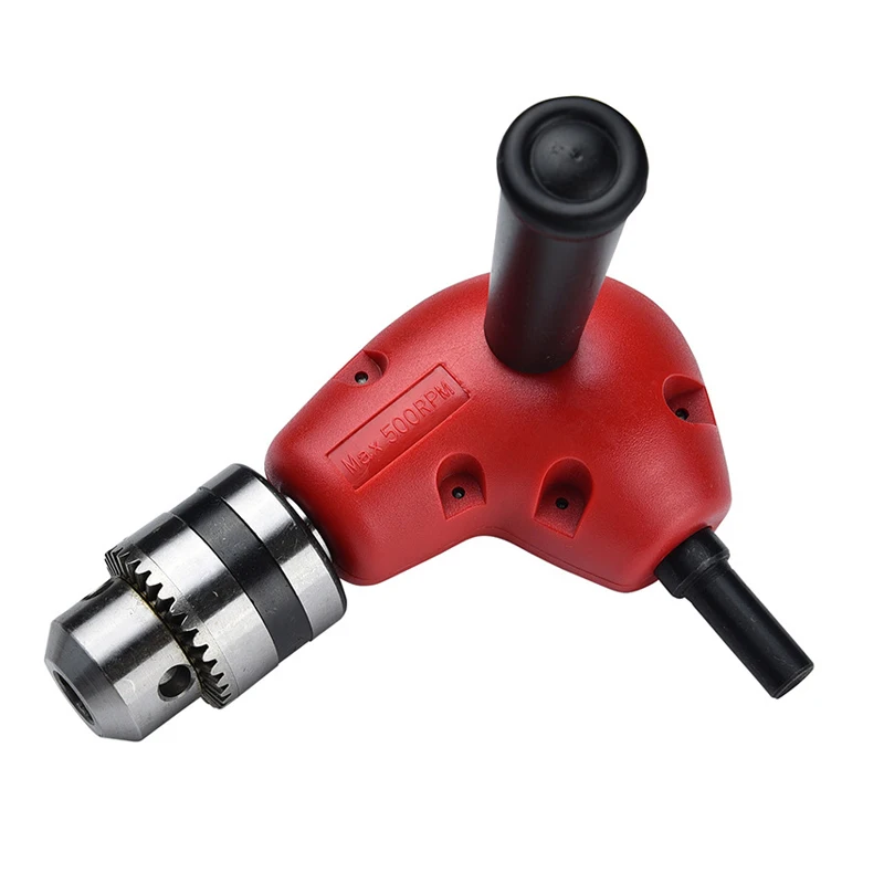 

Grip Right Angle 90 Degree Drill Attachment Handle Key Chuck Adapter RIGHT ANGLE KEYED CHUCK