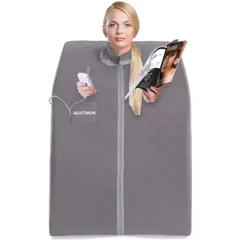 Far Infrared Sauna For Sauna SPA Weight Loss Negative Ion Detox Therapy Personal Fir Infarared Sauna Room Folding Chair sauna room infrared sauna slimming negative ion detox therapy personal fir sauna jade heating foot pad folding chair