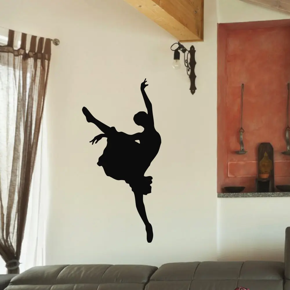 

WALL DECAL VINYL STICKER DANCER GIRL BALLERINA BALLET DANCE DECOR