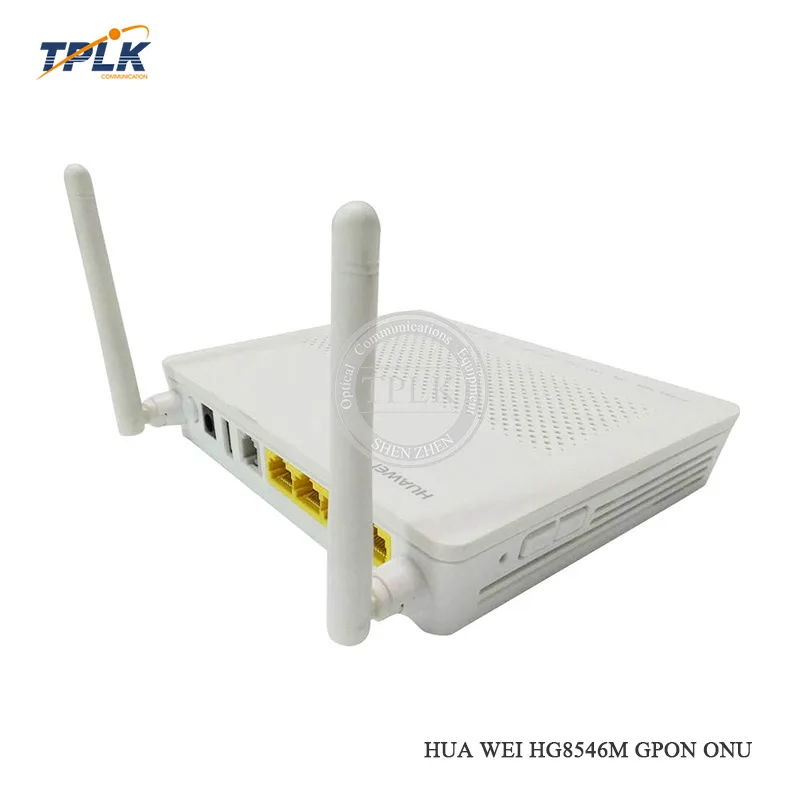 Оригинальное HG8546M GPON ONU/ONT termianl с 1GE+ 3FE+ VOICE+ wifi GPON ONU английское программное обеспечение