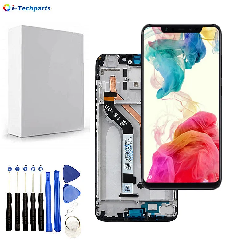 

6.18inch for Xiaomi Pocophone F1 LCD Screen Touch Screen Digitizer Assembly Replacement with Frame,15day Shipping time