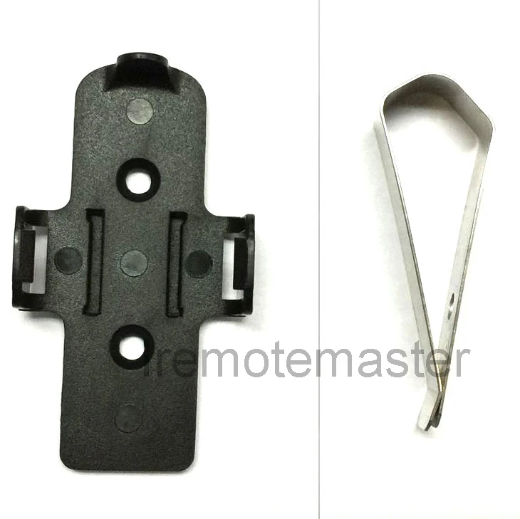 

Garage remote / transmitter wall mount Gate Bracket with clip , ATA PTX4/Merlin/ Dominator