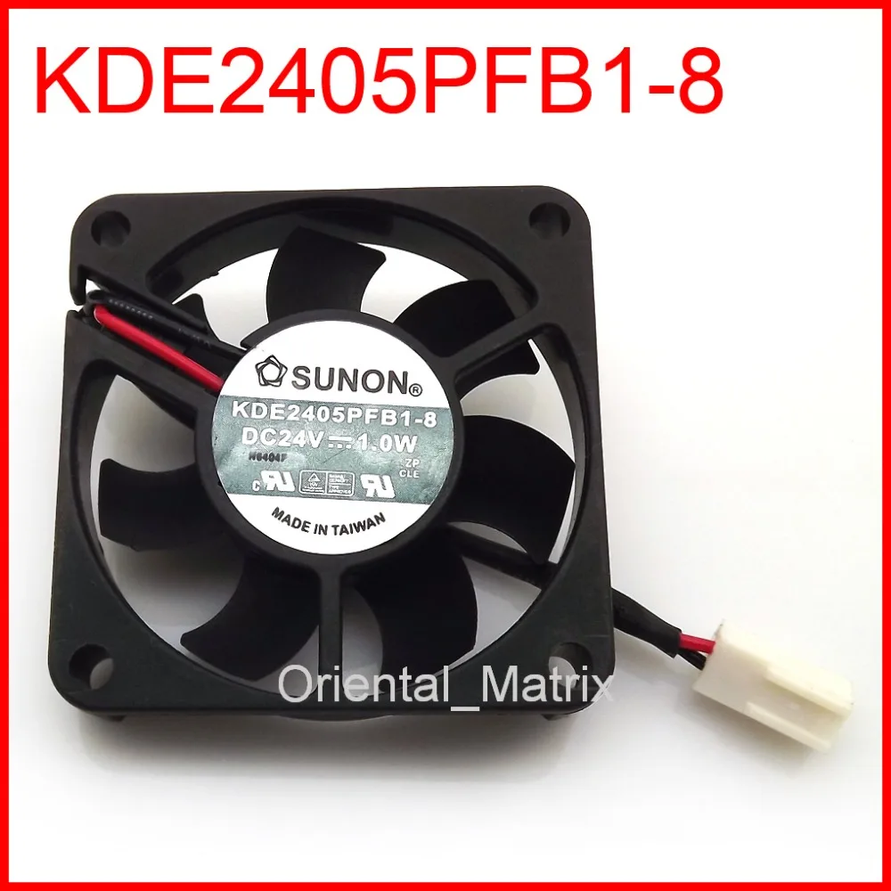 

Free Shipping KDE2405PFB1-8 5010 2445V 2Pin Cooler Cooling Fan For 6SE6440 MM440 Fan