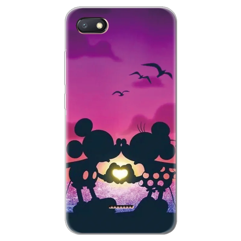 Heart Couple King Queen LOVE Case For Xiaomi Redmi 6A Silicone Marble Cover 5.45 TPU Soft Phone Case FOR Redmi 6A Redmi6a Coque