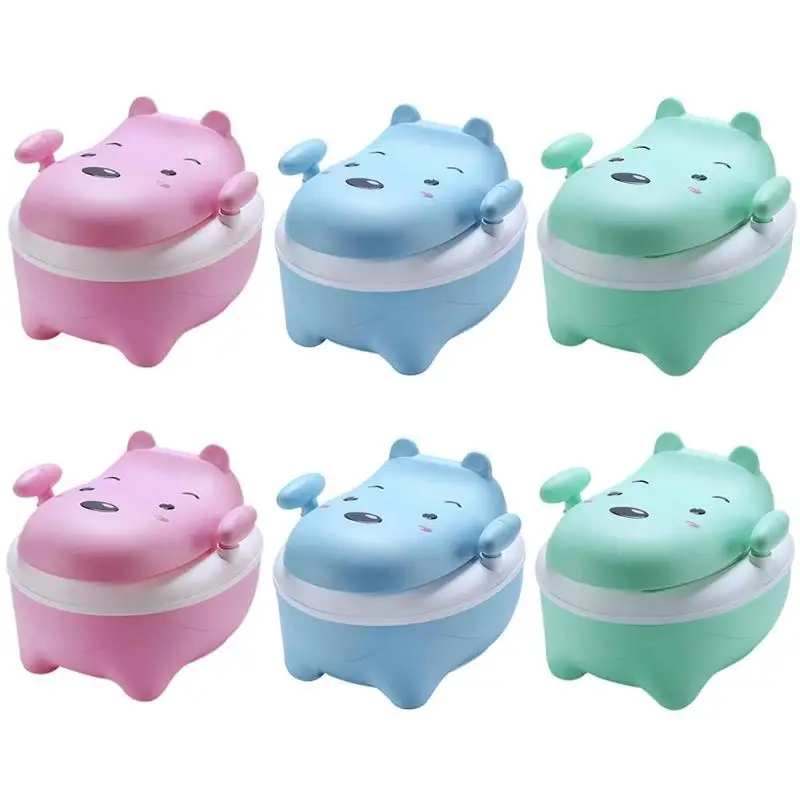 

Portable Cute Children Toilet Training Potty Seat Toilet Bowl Pot Baby Care