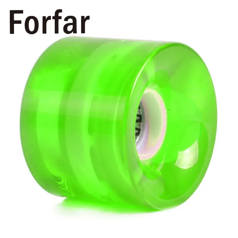 

LED Flash Cruiser Skateboard PU Wheel For Street Skate Longboard Banana Board