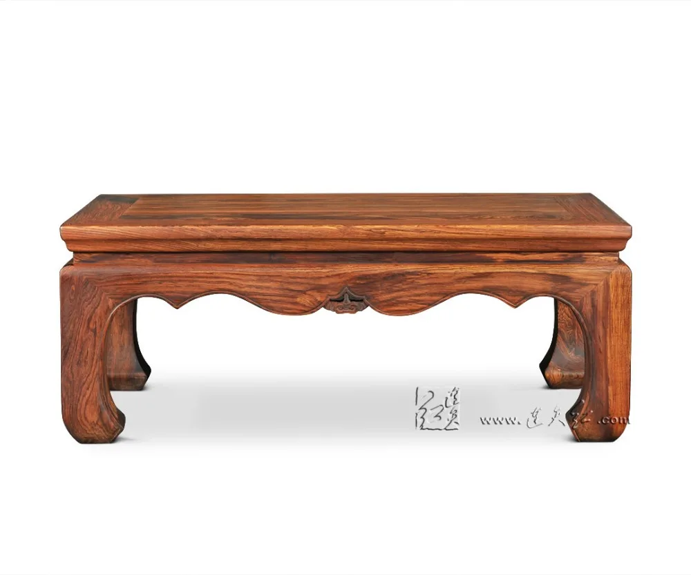 Solid Wood short-legged Table for bed Small Tea Tables Bay window low dining desk Rosewood Sofa Coffee kang Table Classic Teapoy