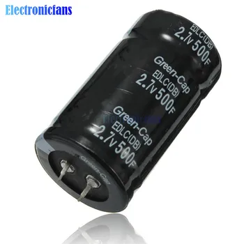

1PC Farad Capacitor 2.7V 500F 35*60MM Super Capacitors Through Hole General Purpose Dropshipping