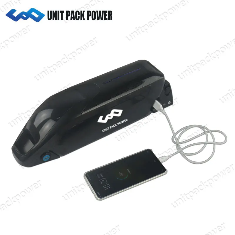 

UPP Dolphin Electric Bike Battery 36V 8Ah Lithium ion battery with USB port for Bafang BBS01 500W 350W Motor