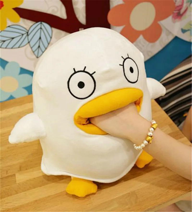 Gintama Silver Soul Sadaharu Elizabeth Plush Toys Anime Cartoon Dolls Soft Comfort Travel Rest Cushion Pillow  (8)