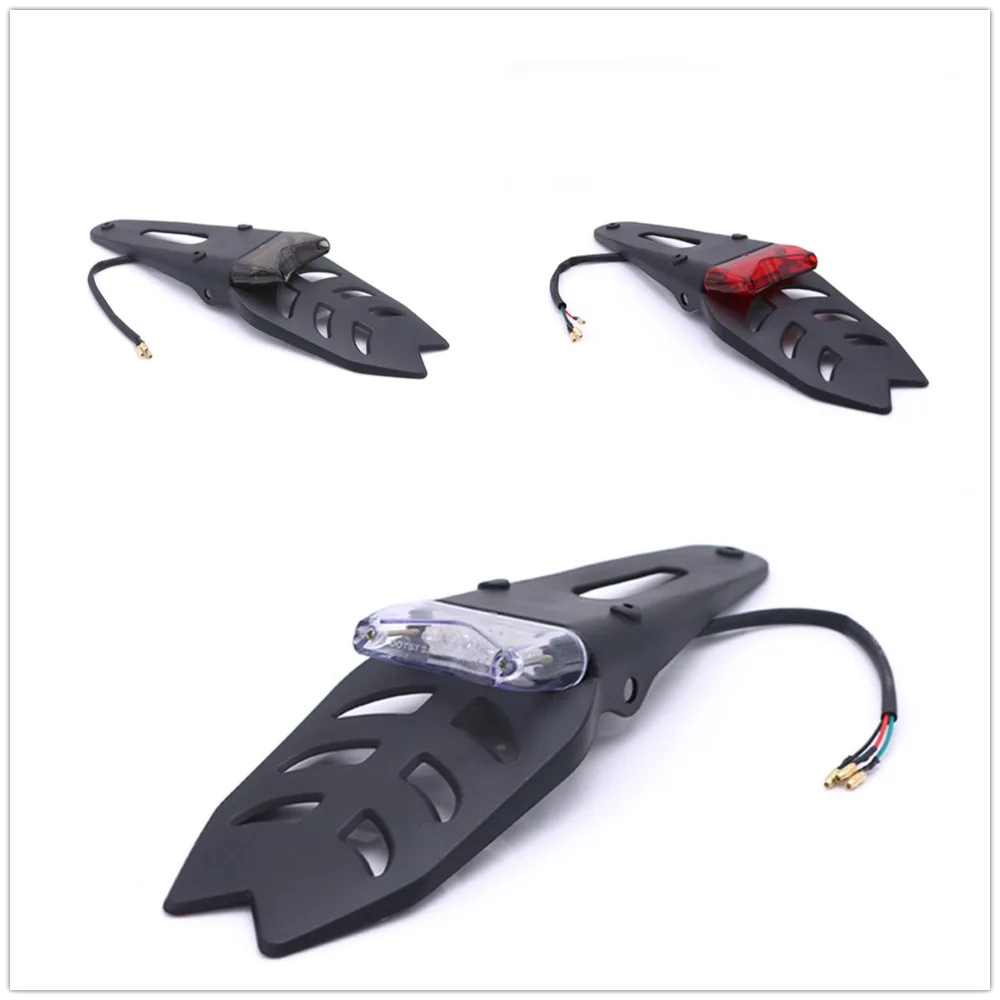 

For KTM EXC Motorcycle LED Brake Tail Light Rear Fender Back Splash Guard Motocross Motorcycle Off Road Bike Motorbike Lights