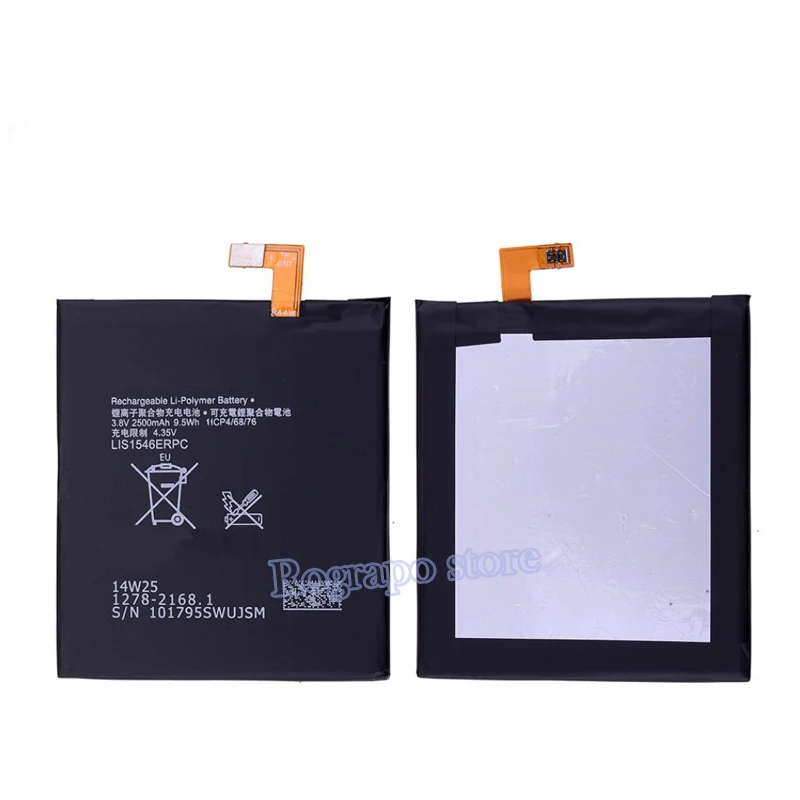 

2500mAh LIS1546ERPC Phone Replacement Battery For Sony Xperia C3 T3 S55T S55U D2502 D2533 M50W D5103 Phone Batteries