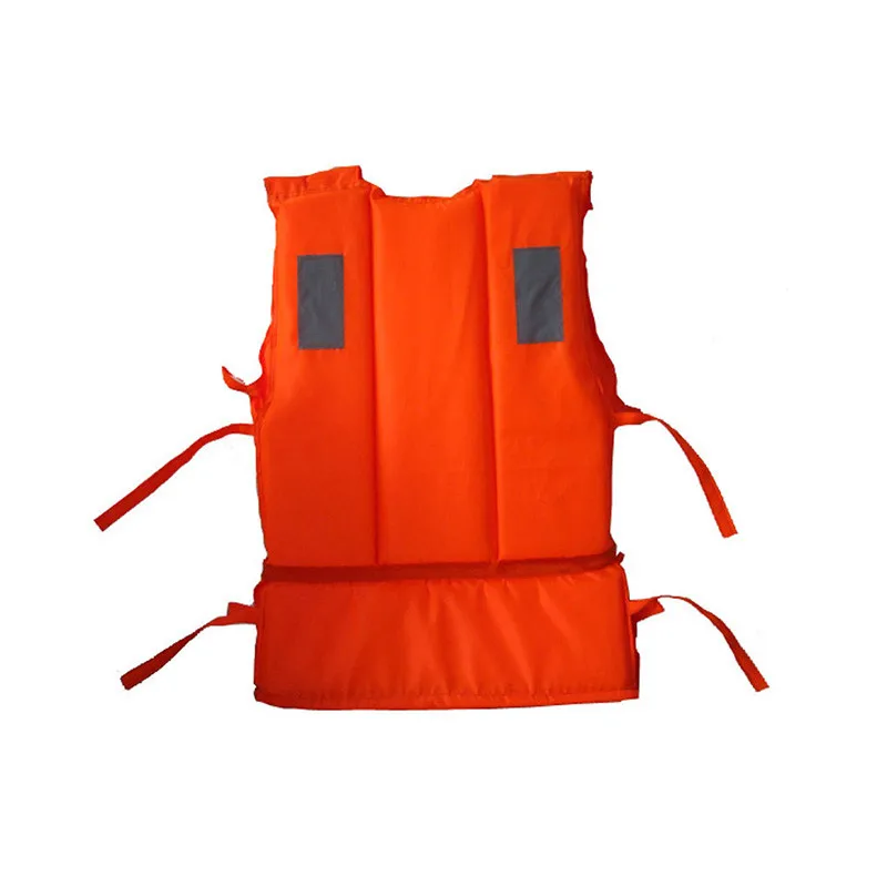 

High Buoyancy Adult Nylon foam Swimming Life Jacket Vest with SOS whistle Adjustable Size Durable Life Jacket Water Sport Supply