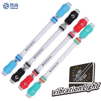 

Flash spinning pen non slip Rotating Ball point pen LED Colourful Luminous Finger Playing School Stationery Supplies Writing