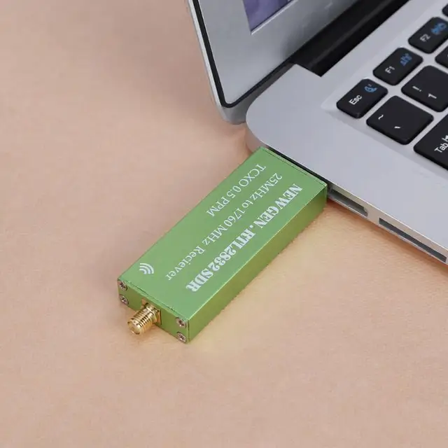 Premium USB Software Defined Ratio Premium USB RTL-SDR w/ 0.5PPM TCXO Metal Case SMA R820T2 RTL2832U