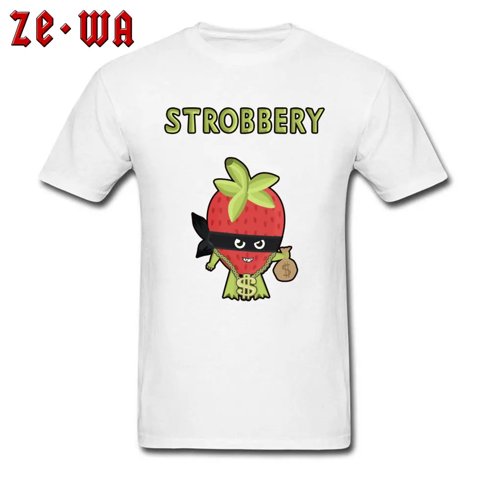Design Strobbery Casual Short Sleeve Summer Tops T Shirt Wholesale O-Neck All Cotton Tops & Tees Men T Shirts Free Shipping Strobbery white