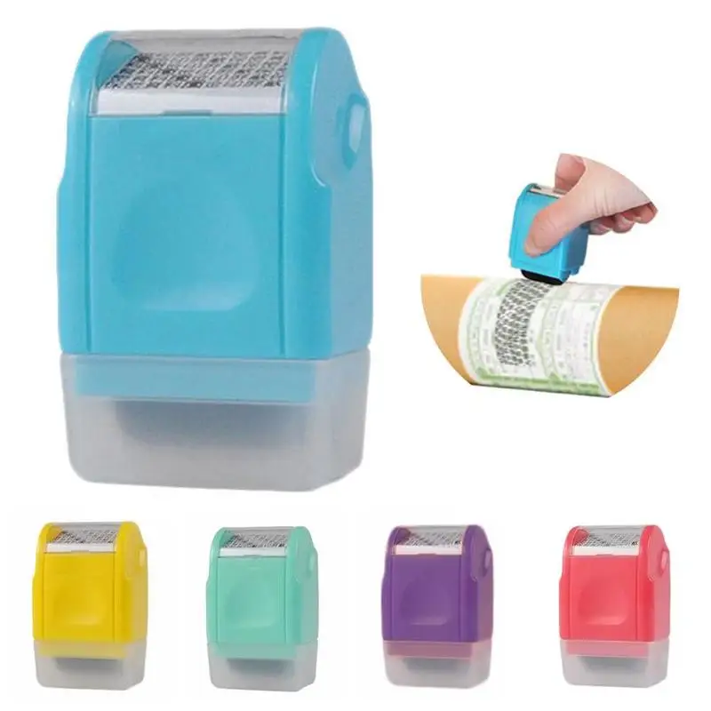 

Identity Theft Protection Privacy Security Stamp Hide ID Protect Roller Guard 1PC