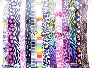 

Free Shipping 50 Pcs Popular key chains Mobile Phone Neck Straps Keys Camera ID Card Lanyard W51
