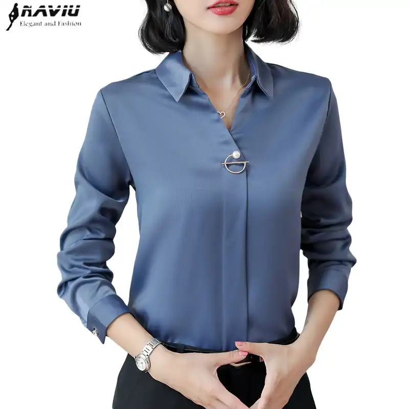 formal long shirts for ladies