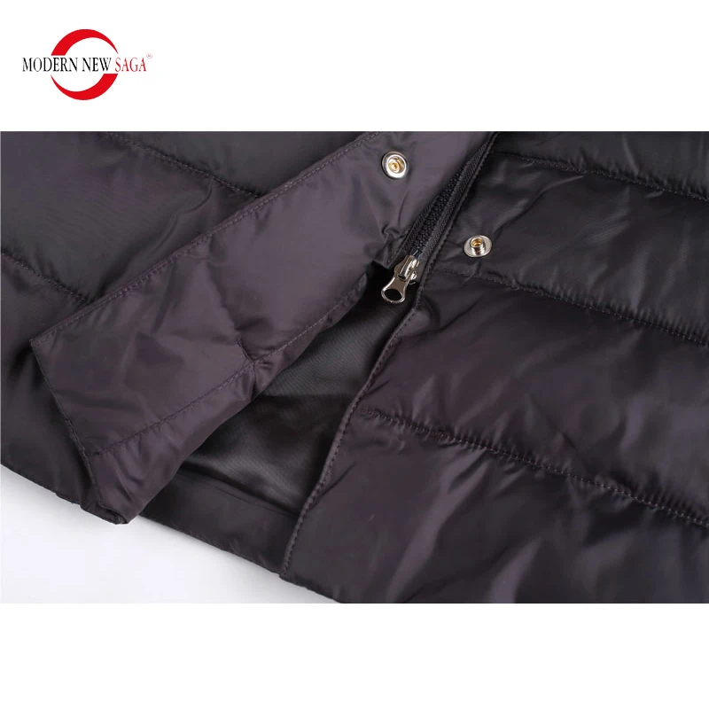 MODERN NEW SAGA Full Sizes Female Warm Winter Parkas Women Fashion Coat Ladies Casual Down Jacket Outwear Clothing For Women