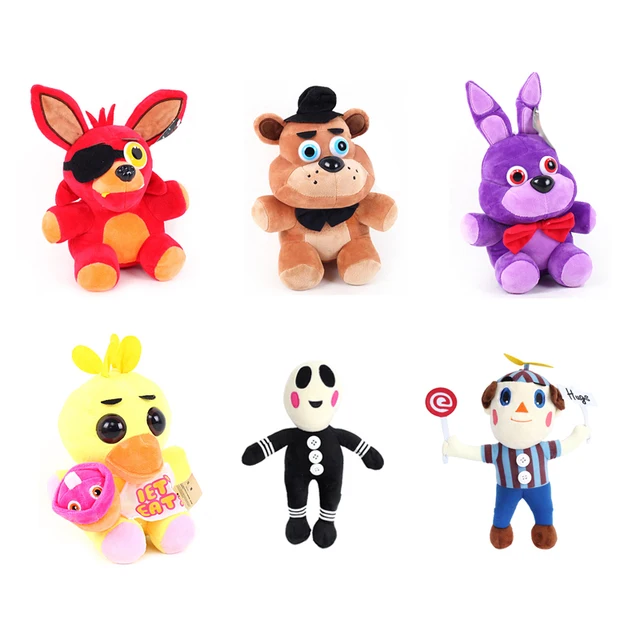 Hot Sale Five Nights At Freddy FNAF Fox Bear Bonnie Toys Plush Pendants ...