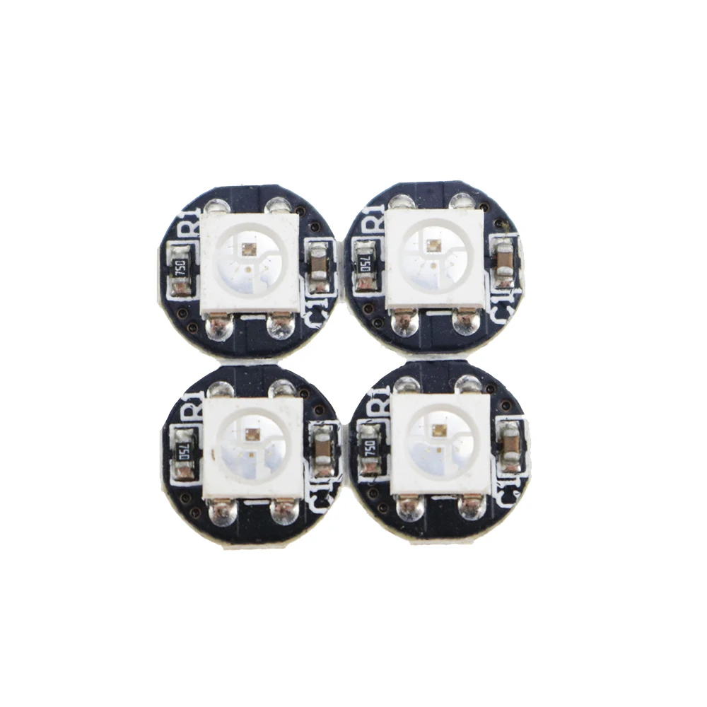 Светодиодный чип SMD WS2812B WS2812 5 В теплоотвод 9 6*96 мм 10 1000 шт. 4 контактный разъем для
