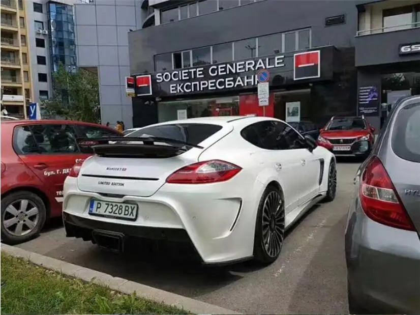 Углеродное волокно Кра заднее крыло багажника выступ Спойлеры для Porsche Panamera 970 971 2010 2011 2011 2012 2013