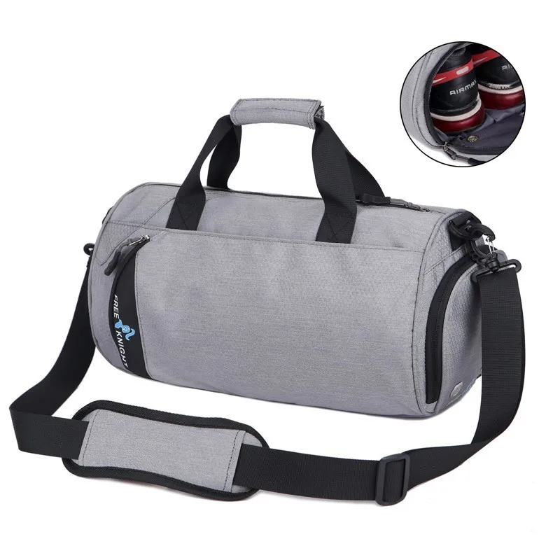 

Free Knight Men&Women Sports Gym Bags for Fitness Handbag Travel camping Yoga Duffle shoe Bag training outdoor sport sac de Tote