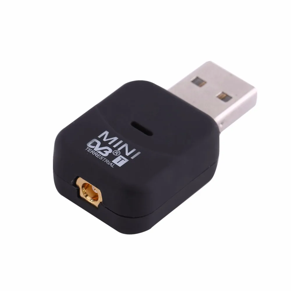 Мини USB DVB-T цифровой наземный ТВ приемник тюнер Ключ OSD MPEG-2 MPEG-4 с антенной пульт дистанционного управления CD для портативных ПК