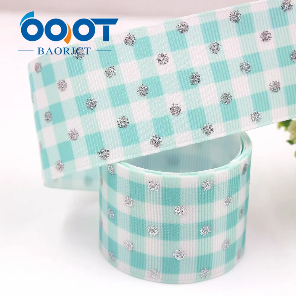 OOOT BAORJCT G-18703-595, 38 мм, 10 дворе вспышки мультфильм ленты Термальность передачи печатных grosgrain Свадебные аксессуары DIY материал