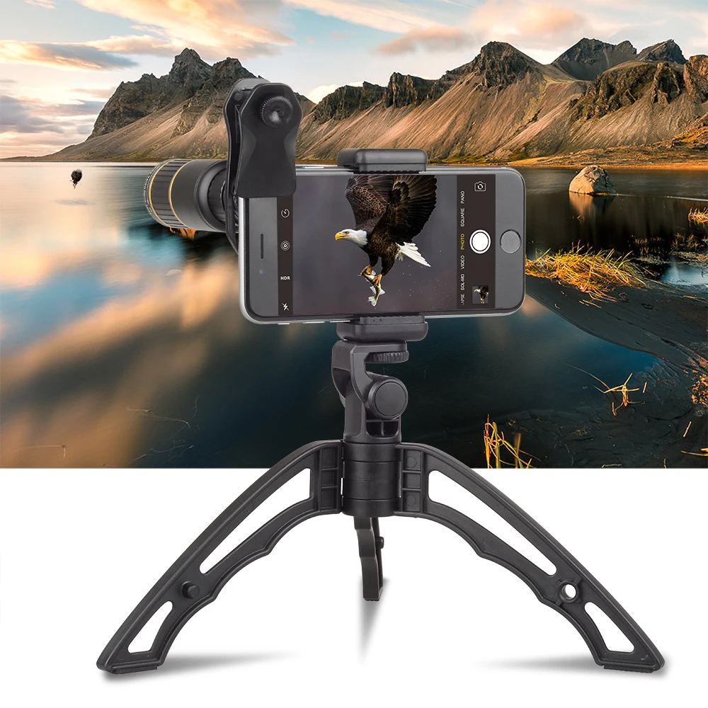 APEXEL Phone Camera Lens Kit universal Metal 16x Telescope telephoto lens+selfie tripod+ 3 in 1 lens for Samsung iPhone and Android 19 2
