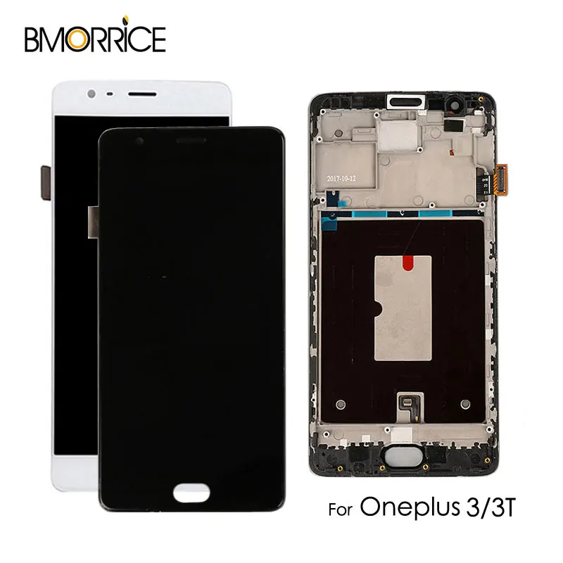 

Super AMOLED For Oneplus 3 3T A3010 A3003 A3000 LCD Screen Display Touch Digitizer Assembly Replacement W/No Frame