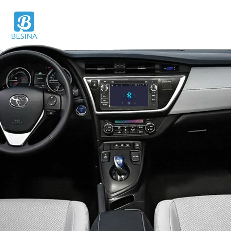 Sale Besina Android 9.0 Car DVD Player For TOYOTA AURIS 2013 2014 2015 Multimedia GPS Navigation Stereo 2 Din Car Radio WIFI Canbus 5