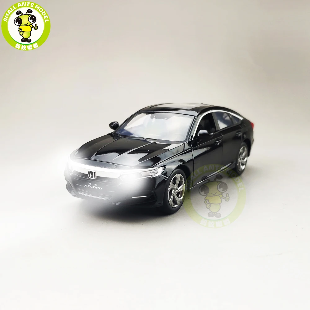 

1/32 Honda Accord 10th Sedan Diecast Model CAR Toys for kids children Sound Lighting Pull Back Boy Girl gifts