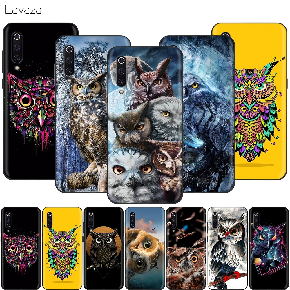 Lavaza животное чехол Сова для Xiaomi 9T Pro CC9 A3 Redmi K20 7A huawei Honor 20 9X P20 Lite Nova 5i Y9|Бамперы| |
