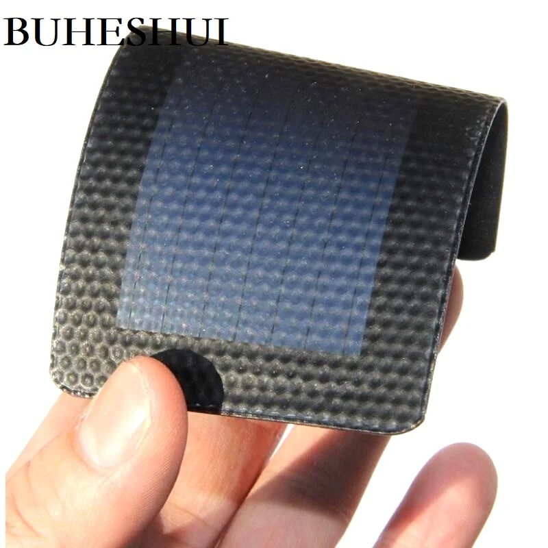 BUHESHUI 1,5 Вт 1 Вт 0,7 W 0,5 W 0,3 W 1,5 V гибкие солнечные элементы аморфный кремниевый Складная очень тонкий DIY Панели солнечные Зарядное устройство Системы - Цвет: 0.3W-1.5V