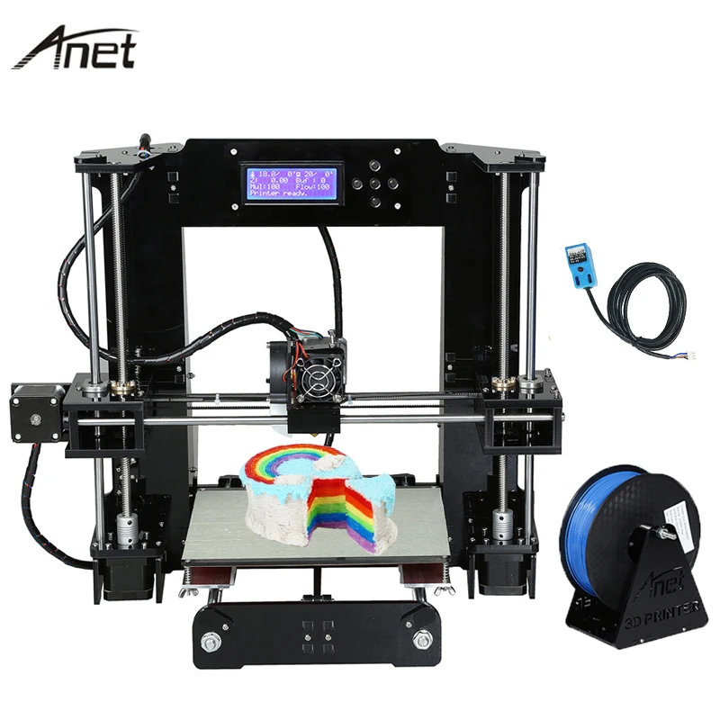 

2017 Upgrade Anet A6 Auto Leveling A6-L Impressora 3D Printer DIY Kit Reprap i3 Imprimante 3D Printers Gift 10m Filament