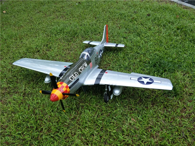rc p51 mustang gas