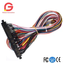 Arcade JAMMA 56 Pin Interface Cabinet Wire Wiring Harness Loom Multicade Arcade PCB Cable For Arcade