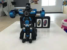 New 2.4Ghz 4ch induce transform rc robot car