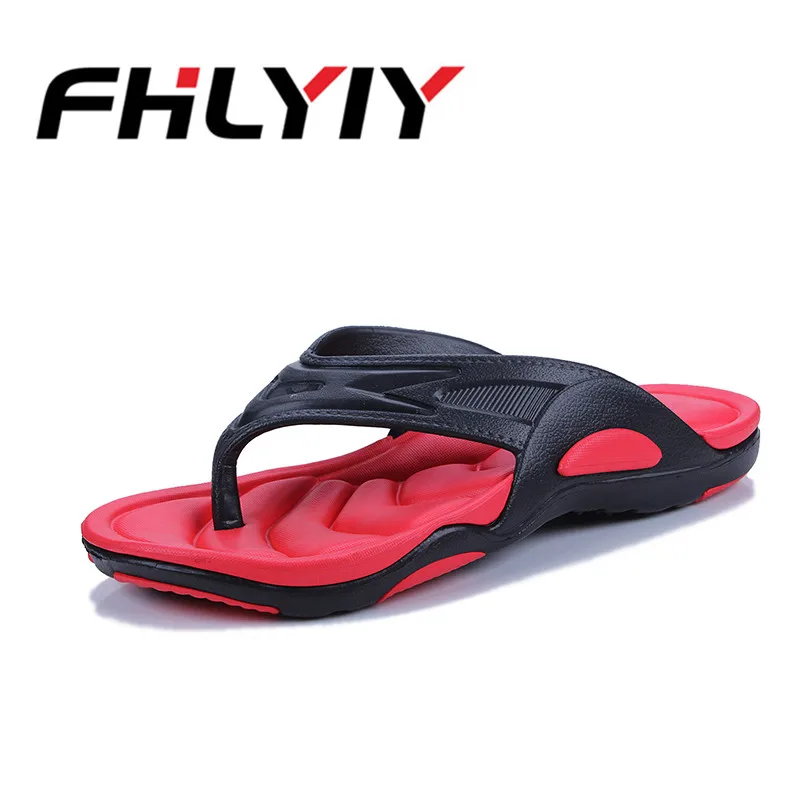 

Men's Lightweight Plus Size Flip Flops Fashion Summer Beach Water Shoes Flat Slippers FHLYIY Hot Sale Non-slip Male Casual Shoes