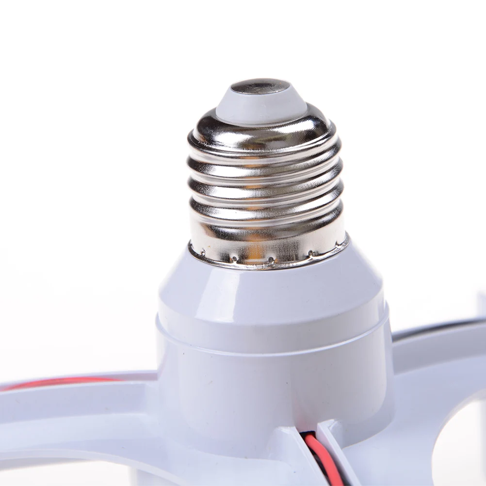 Белый Цвет светодиодный светильник лампы Розетка 3 в 1 E27 для E27 сплиттер адаптер держатель для фото студии