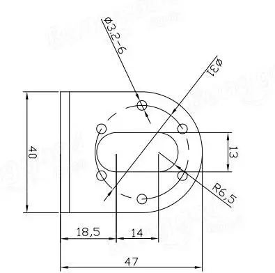 DC12.0V 85rpm Mini Gear Motor Electric Gear Box Motor