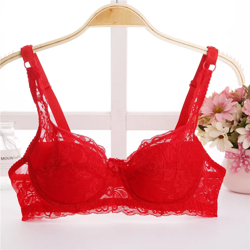 Sexy Lace Lingerie Underwire Cotton Bras